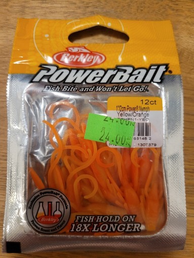 Zdjęcie oferty: Przynęta Berkley PowerBait Power Nymph Yel/Orange