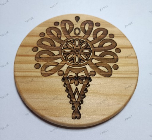 Zdjęcie oferty: Drewniana podstawka pod kubki filiżanki szklanki unikatowe wzory