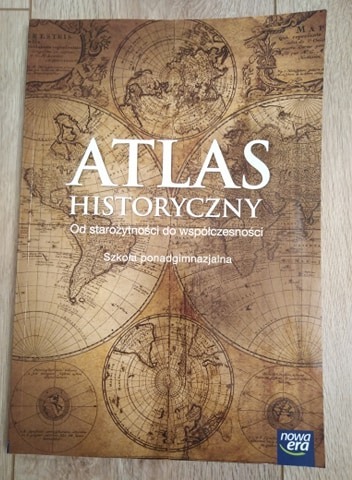 Zdjęcie oferty: Atlas historyczny szkoła ponadgimnazjalna Nowa Era