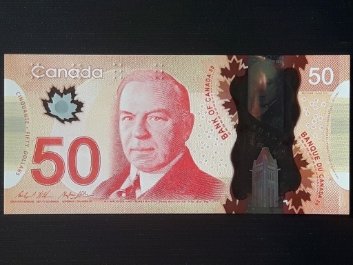 Zdjęcie oferty: 50 Dolarów Kanadyjskich CAD 2012 UNC GHG8242282