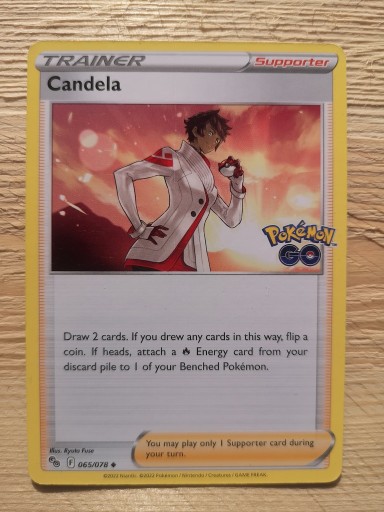 Zdjęcie oferty: Karty pokemon Trener Candela 065/078