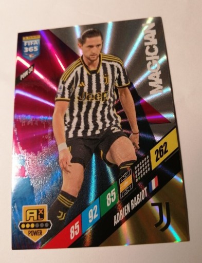 Zdjęcie oferty: FIFA 365 2024 karta PANINI POWER MAGICIAN Rabiot