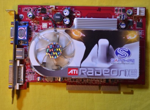 Zdjęcie oferty: SAPPHIRE ATI RADEON X1600 PRO 256MB DDR2 64BIT AGP