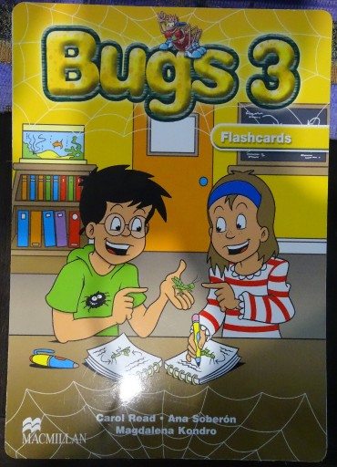 Zdjęcie oferty: Bugs 3 flashcards karty obrazkowe kl 3, 62szt