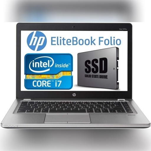 Zdjęcie oferty: HP ultrabook EliteBook Folio 9470m i7 SSD 8GB 