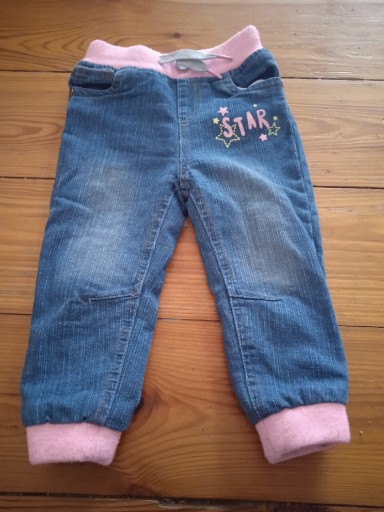 Zdjęcie oferty: Spodnie dziecięce jeansy 86 cm 