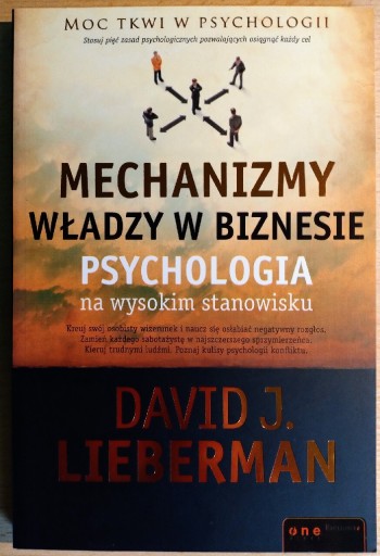 Zdjęcie oferty: Mechanizmy władzy w biznesie David J. Lieberman