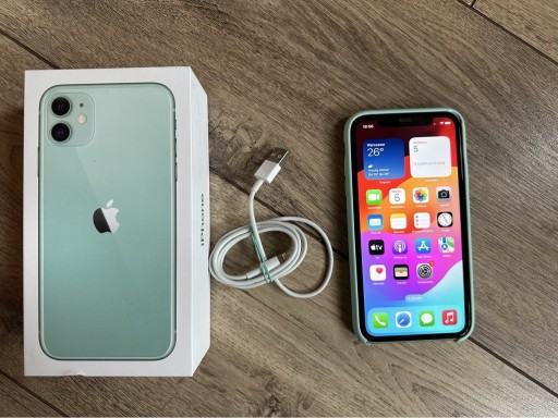 Zdjęcie oferty: Iphone 11 128Gb zielony - stan bdb etui, szkło