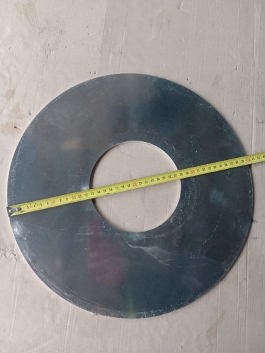 Zdjęcie oferty: Blacha aluminiowa 5 mm fi 400 Formatka okrąg 