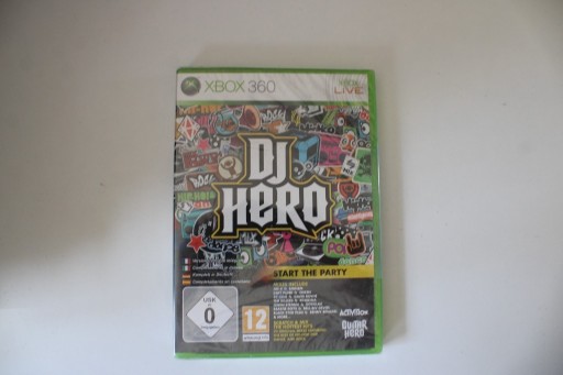 Zdjęcie oferty: Nowa zafoliowana gra DJ HERO NA XBOX 360