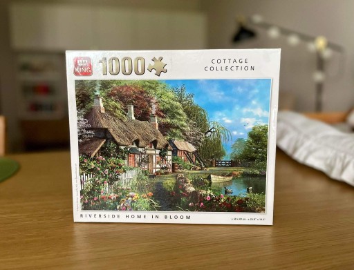 Zdjęcie oferty: Puzzle 1000 - Dom nad rzeką