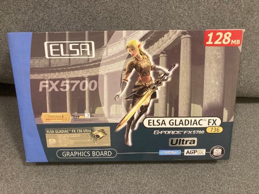 Zdjęcie oferty: Geforce FX5700 Ultra AGP Elsa GladiacFX 736