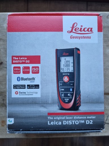 Zdjęcie oferty: Dalmierz laserowy Leica Disto D2