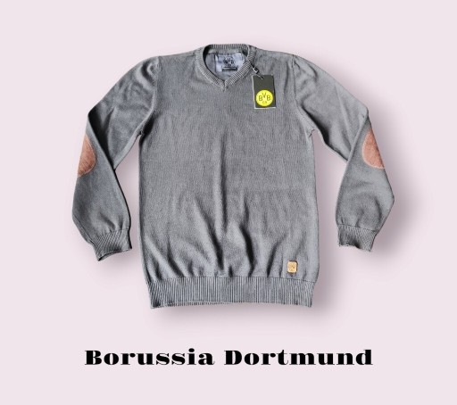 Zdjęcie oferty: Borussia Dortmund - ładny sweter męski 