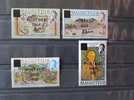 Zdjęcie oferty: Mauritius SG D14-16, 18**  MNH Dopłata Postage