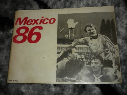 Zdjęcie oferty: MEXICO 86 .......