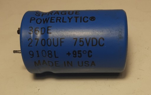 Zdjęcie oferty: Kondensatory SPRAGUE 2700uF 75V 