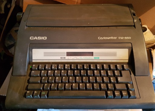 Zdjęcie oferty: Maszyna do pisania Casiowriter CW 650