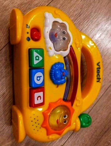 Zdjęcie oferty: Vtech radyjko wesołe ABC tęcza ptak