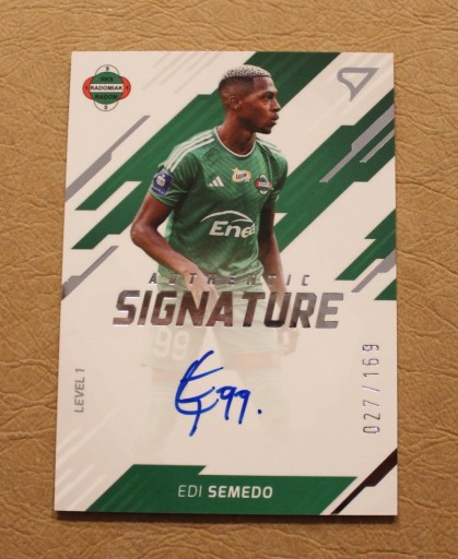 Zdjęcie oferty: Edi Semedo Radomiak autograf Ekstraklasa 2023/24