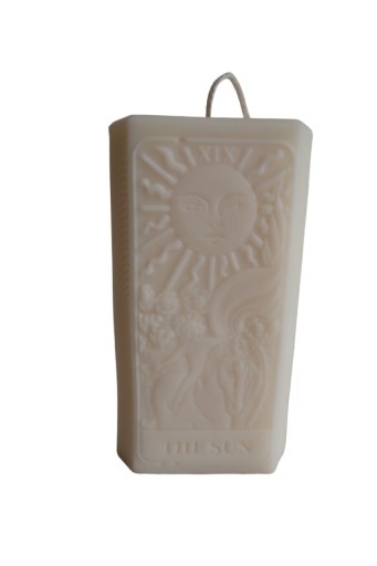 Zdjęcie oferty: Świeca sojowa magiczna ezoteryczna KARTA SŁOŃCE