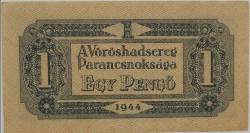 Zdjęcie oferty: Węgry, 1 Pengo 1944, P.M1.b, St.2/3+