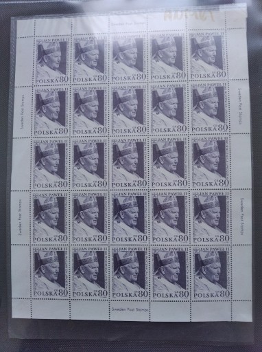 Zdjęcie oferty: Jan Paweł 2 25 znaczków pocztowych 