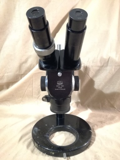 Zdjęcie oferty: Mikroskop stereo PZO MST-130 stereoskopowy 6,3x