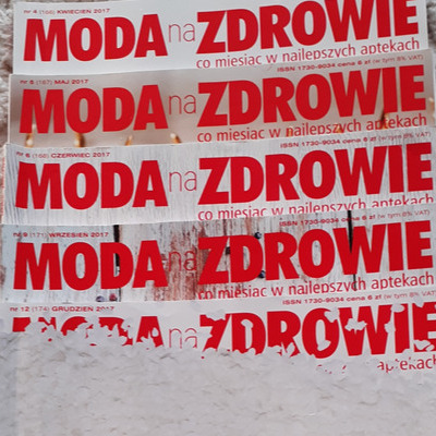 Zdjęcie oferty: Moda na zdrowie (5 numerów)