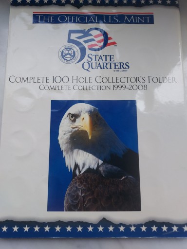 Zdjęcie oferty: Quarter Dolar USA 100 sztuk i album.