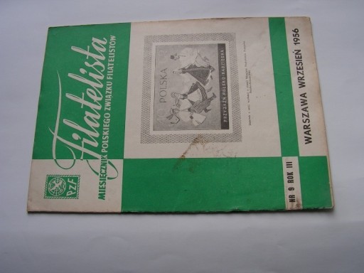 Zdjęcie oferty: 2KT141  - FILATELISTA  nr  9/1956