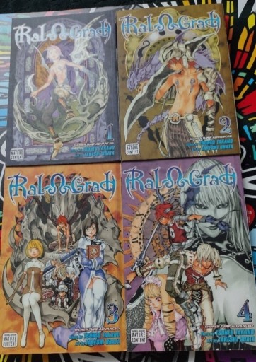 Zdjęcie oferty: manga RAL GRAD tomy 1-4 ENG