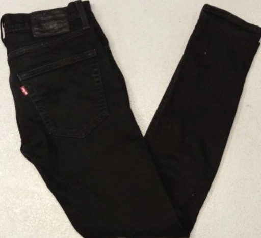 Zdjęcie oferty: R) LEVI'S 512 ORYGINALNE CZARNE JEANSY Roz.30/34