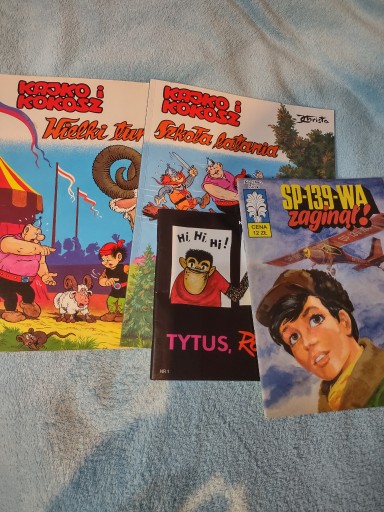 Zdjęcie oferty: 4 komiksy, Kajko i Kokosz x 2, Żbik, Tytus, tanio!