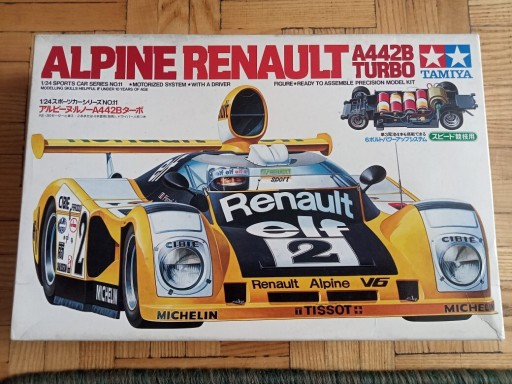 Zdjęcie oferty: Alpine Renault - TAMIYA 1:24 Unikalny model!