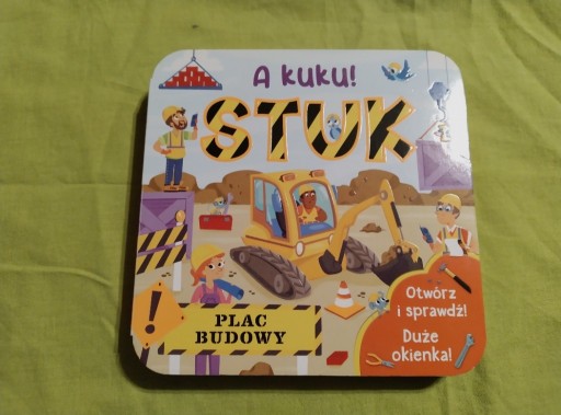 Zdjęcie oferty: książeczka "a kuku- plac budowy