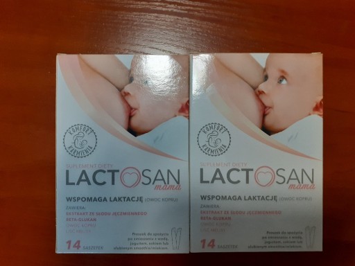 Zdjęcie oferty: Lactosan Mama 28 saszetek  Laktacja ( 2 opakowania