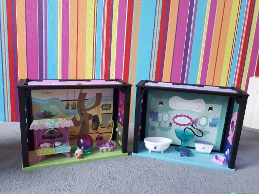 Zdjęcie oferty: 2 domki HASBRO LITTLEST PET SHOP łazienka pokój