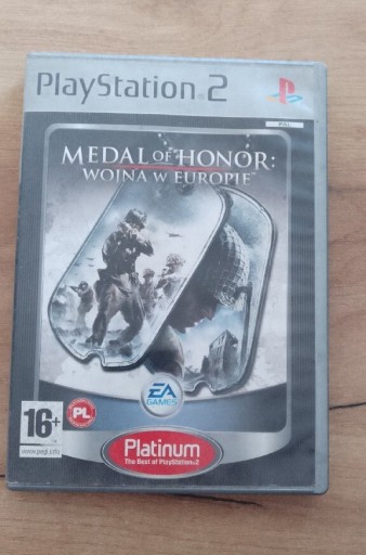 Zdjęcie oferty: Medal of Honor, Wojna w Europie, PS 2