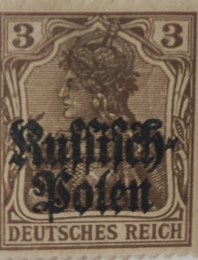 Zdjęcie oferty: Sprzedam znaczek z Polski z 1915roku