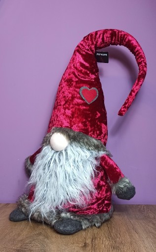 Zdjęcie oferty: Skrzat 105 cm, duży krasnal świąteczny Mikołaj 