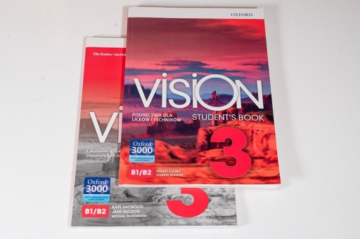 Zdjęcie oferty: Vision 3 Students Book, Work Book, Oxford