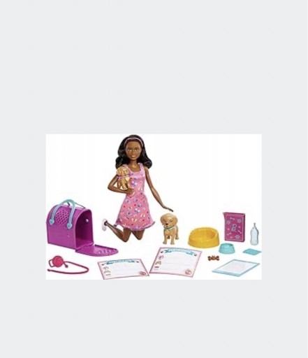Zdjęcie oferty: Zestaw do Zabawy w Adopcję Barbie HKD87 - Lalka, S