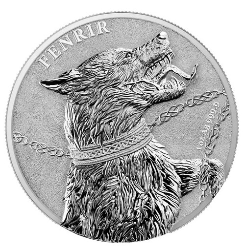 Zdjęcie oferty: Moneta Germania Mint  Fenrir 1 oz Silver BU 