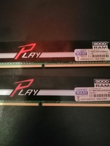 Zdjęcie oferty: Ram ddr3 goodram 2x4gb 1866mhz