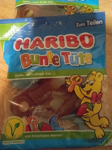 Zdjęcie oferty: Oryginalne niemieckie żelki Haribo Bunte Tute