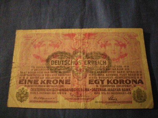 Zdjęcie oferty: 1 korona Austro Węgry 1916