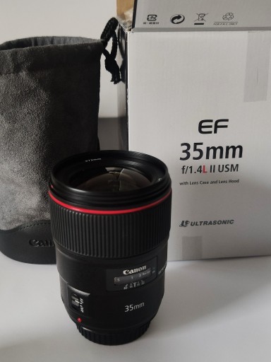 Zdjęcie oferty: Obiektyw Canon EF 35mm f/1.4L II USM