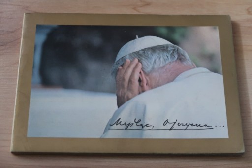 Zdjęcie oferty: MYŚLĄC OCZYZNA - Album wydany z okazji poświęcenia Domu Jana Pawła II