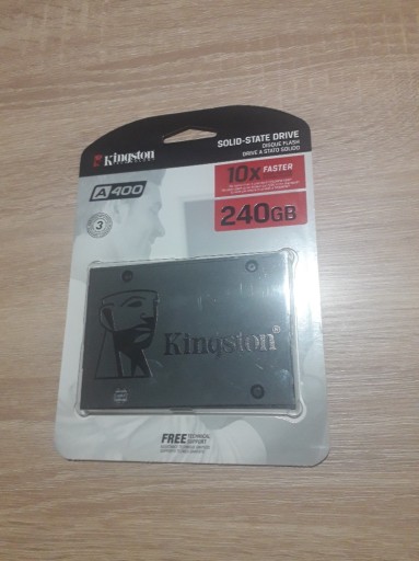Zdjęcie oferty: Dysk SSD Kingston A400 240GB 2,5" SATA III